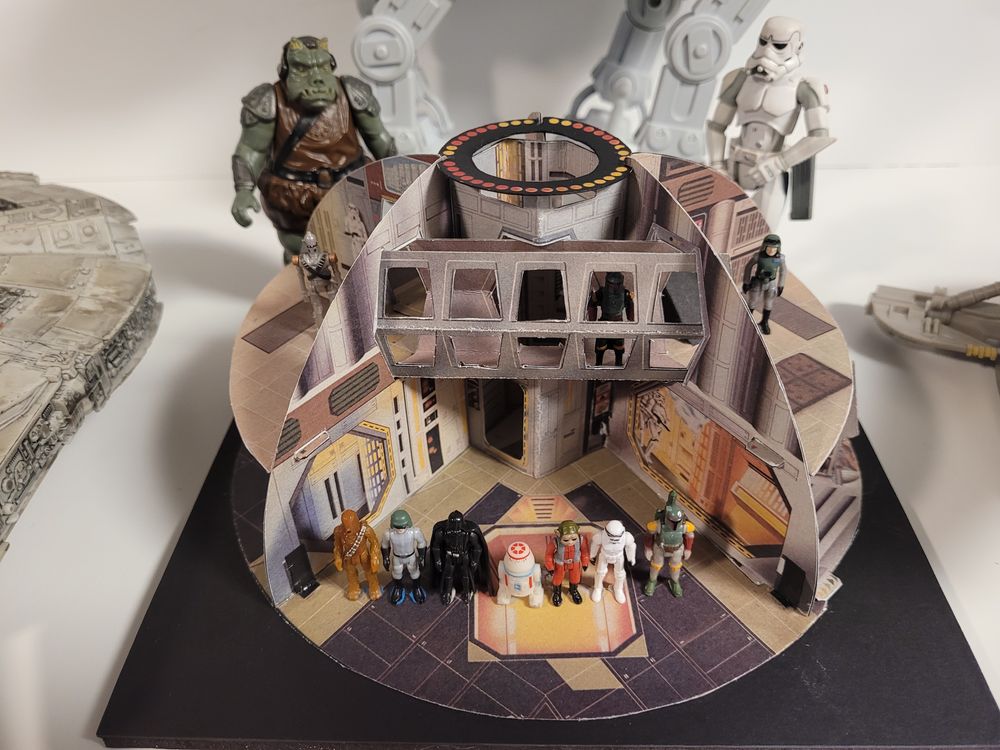 Micro Palitoy Death Star Playset 