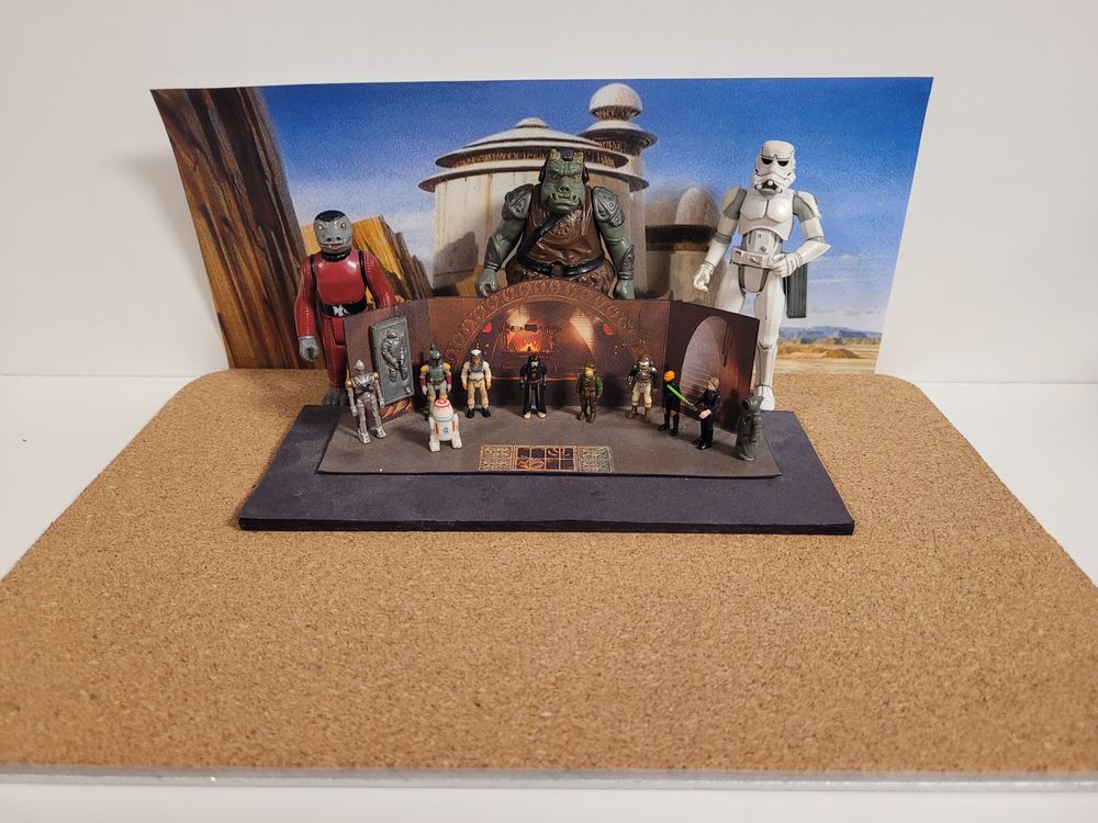 Micro Star Wars Jabba's Palace Playset 